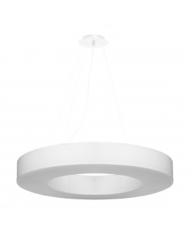 Żyrandol SATURNO SLIM 70 biały Sollux SL.0753