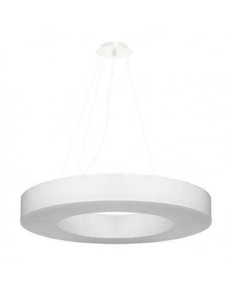 Żyrandol SATURNO SLIM 70 biały Sollux SL.0753