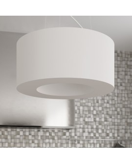 Żyrandol SATURNO SLIM 70 biały Sollux SL.0753