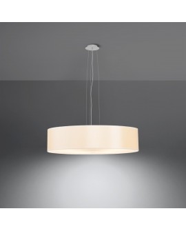 Żyrandol SKALA 50 biały Sollux SL.0757