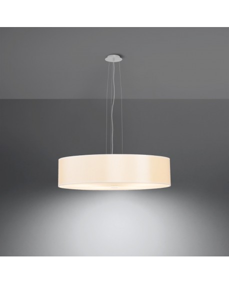 Żyrandol SKALA 50 biały Sollux SL.0757