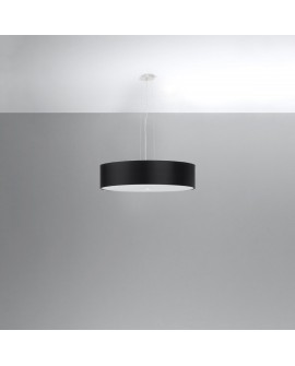 Żyrandol SKALA 50 czarny Sollux SL.0758