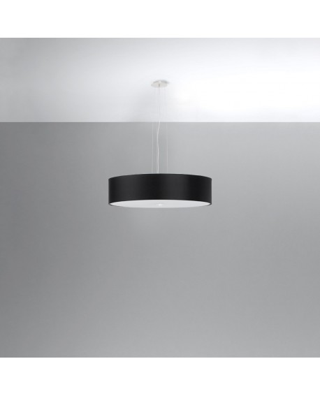 Żyrandol SKALA 50 czarny Sollux SL.0758