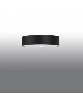 Plafon SKALA 50 czarny Sollux SL.0762