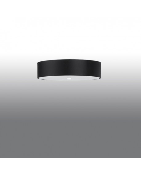 Plafon SKALA 50 czarny Sollux SL.0762