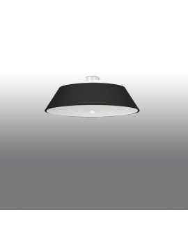 Plafon VEGA 60 czarny Sollux SL.0768