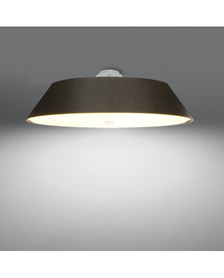 Plafon VEGA 60 czarny Sollux SL.0768