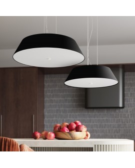 Plafon VEGA 60 czarny Sollux SL.0768