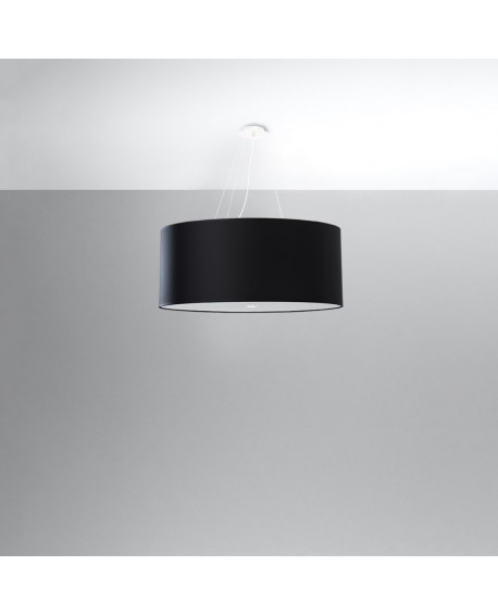 Żyrandol OTTO 70 czarny Sollux SL.0790
