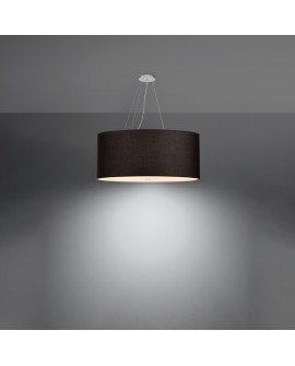 Żyrandol OTTO 70 czarny Sollux SL.0790