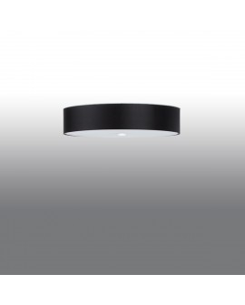 Plafon SKALA 60 czarny Sollux SL.0810