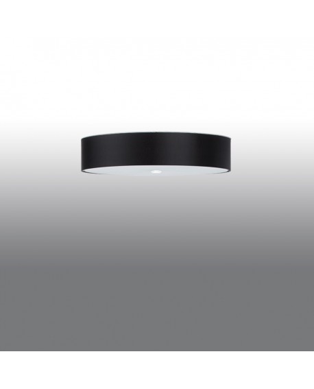 Plafon SKALA 60 czarny Sollux SL.0810