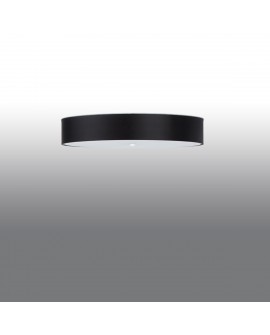 Plafon SKALA 80 czarny Sollux SL.0814