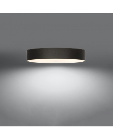 Plafon SKALA 80 czarny Sollux SL.0814
