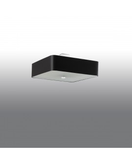 Plafon LOKKO 55 czarny Sollux SL.0826