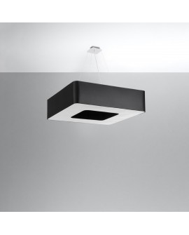 Żyrandol URANO 80 czarny Sollux SL.0828
