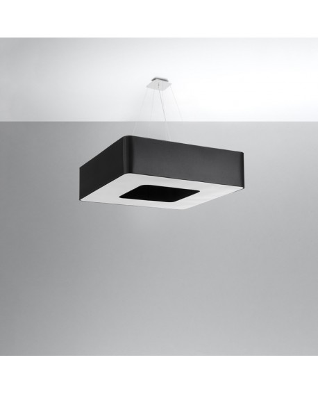 Żyrandol URANO 80 czarny Sollux SL.0828
