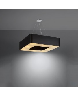 Żyrandol URANO 80 czarny Sollux SL.0828