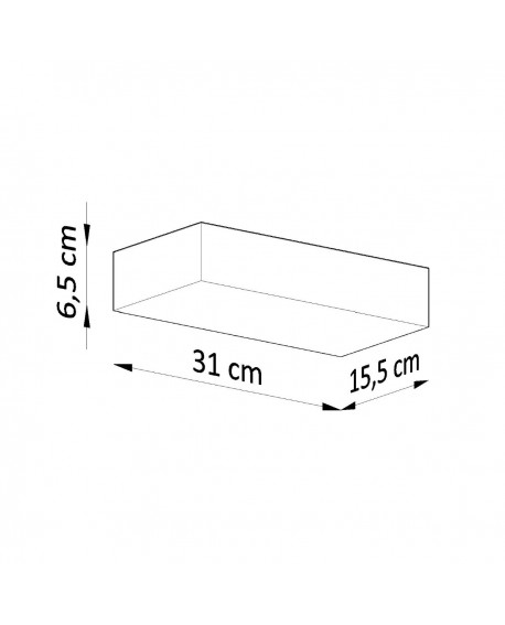 Kinkiet ceramiczny TAUGAN Sollux SL.0836