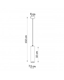 Lampa wisząca ceramiczna NANCY Sollux SL.0843