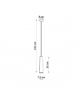 Lampa wisząca ceramiczna ELECTRA Sollux SL.0845