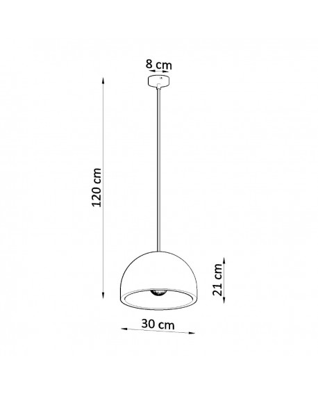 Lampa wisząca PABLITO Sollux SL.0847