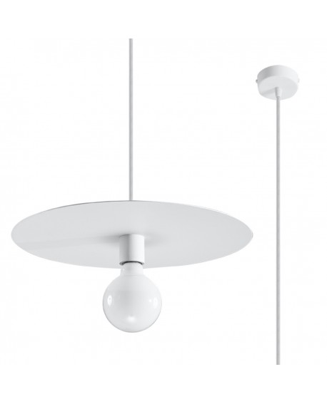 Lampa wisząca FLAVIO biała Sollux SL.0852