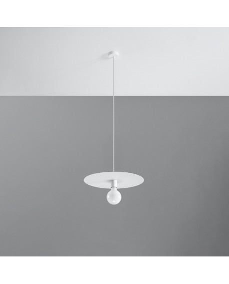 Lampa wisząca FLAVIO biała Sollux SL.0852