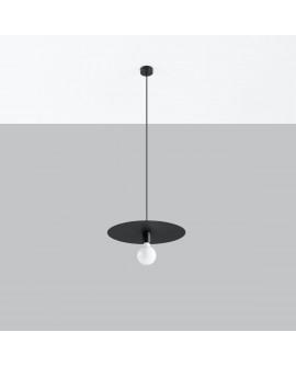 Lampa wisząca FLAVIO czarna Sollux SL.0853