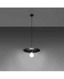 Lampa wisząca FLAVIO czarna Sollux SL.0853