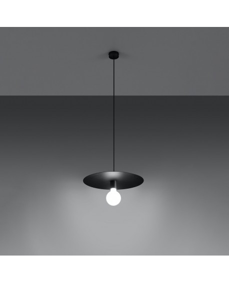 Lampa wisząca FLAVIO czarna Sollux SL.0853