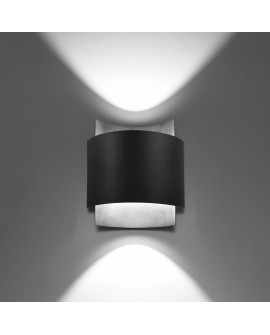 Kinkiet IMPACT czarny Sollux SL.0858