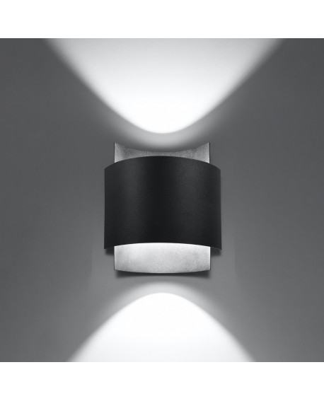 Kinkiet IMPACT czarny Sollux SL.0858