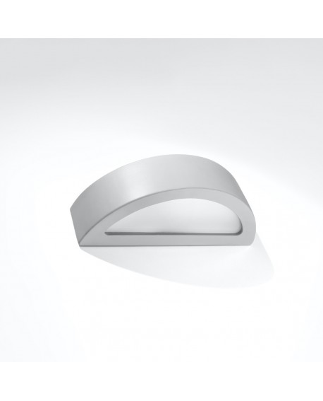 Kinkiet ceramiczny ATENA szary Sollux SL.0873