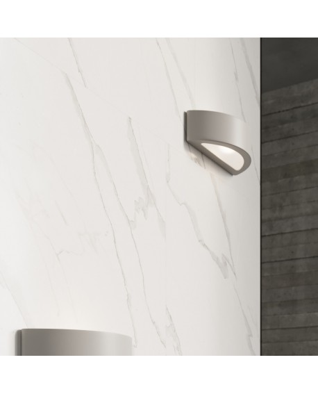 Kinkiet ceramiczny ATENA szary Sollux SL.0873