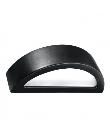 Kinkiet ceramiczny ATENA czarny Sollux SL.0874