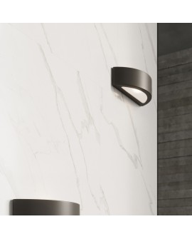 Kinkiet ceramiczny ATENA czarny Sollux SL.0874