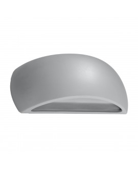Kinkiet ceramiczny PONTIUS szary Sollux SL.0875