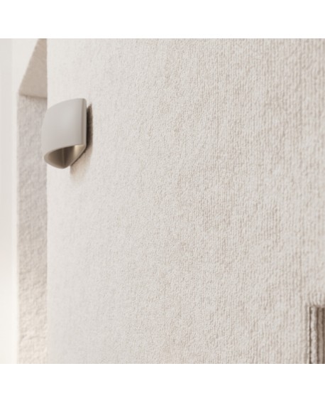 Kinkiet ceramiczny PONTIUS szary Sollux SL.0875