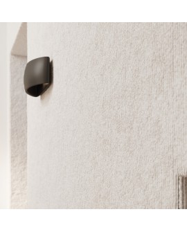 Kinkiet ceramiczny PONTIUS czarny Sollux SL.0876