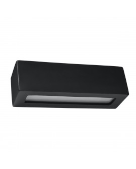Kinkiet ceramiczny VEGA czarny Sollux SL.0878
