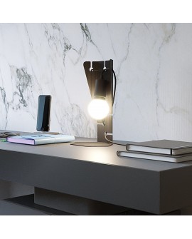 Lampa biurkowa ARBY czarna Sollux SL.0880