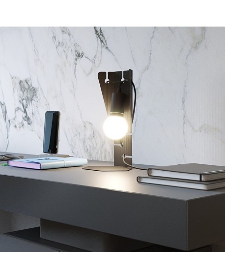 Lampa biurkowa ARBY czarna Sollux SL.0880