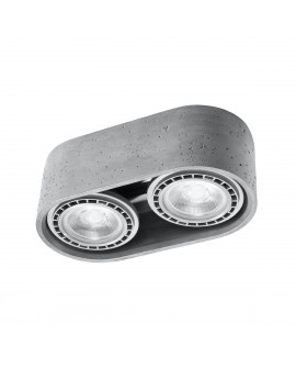 Plafon BASIC 2 beton Sollux SL.0882