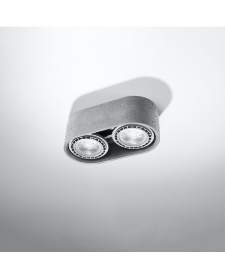 Plafon BASIC 2 beton Sollux SL.0882
