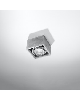 Plafon QUATRO 1 beton Sollux SL.0883