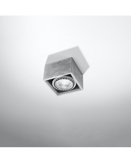 Plafon QUATRO 1 beton Sollux SL.0883