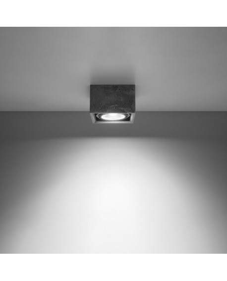 Plafon QUATRO 1 beton Sollux SL.0883