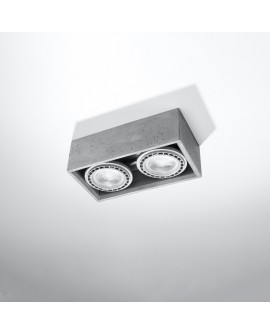 Plafon QUATRO 2 beton Sollux SL.0884