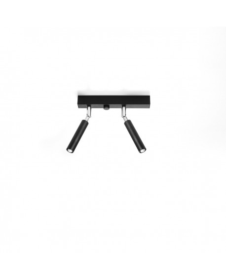 Plafon EYETECH 2 czarny Sollux SL.0898
